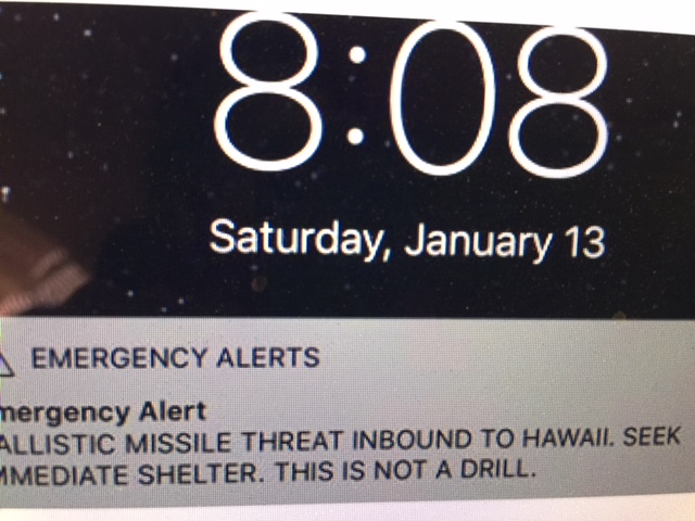 The texts loved ones sent during the Hawaii missile alert mishap