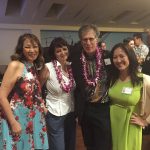 Pamela Young, Patty Zubov, Steve Shlisky, Diane Ako at Hawaii Member Mixer