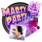 Marty Party Graphic