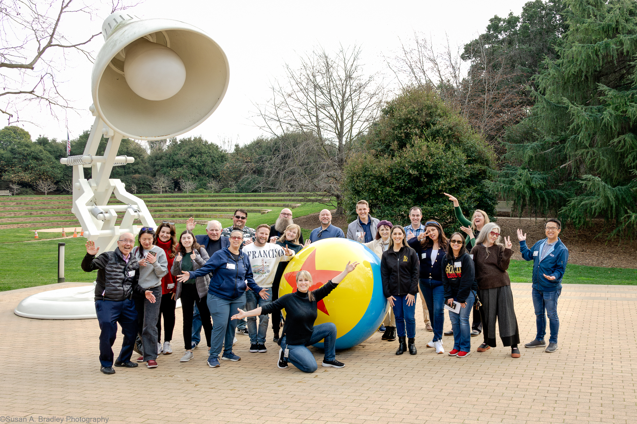 PIXAR GROUP PHOTO